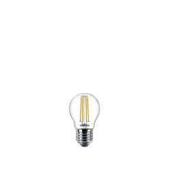 Philips 2-PAK LED PÆRE KRONE E27 4W