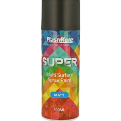 Plasti kote SUPER MAT SPRAYMALING 400 ML RAL 9005 SORT