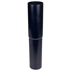Plastmo PLAST 75 MM NEDFØRSEL SORT