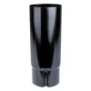 Plastmo SORT 90 MM SOKKELKNÆ