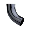Plastmo SORT STÅL SORT 75 MM BØJNING