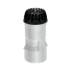 Plastmo VARIO 2.0 TILSLUTNING 25,4 CM SORT/GRÅ