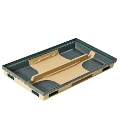 Plastmo VARIO 75X50X8CM BUNDRAMME 75X50 CM SAND/GRÅ