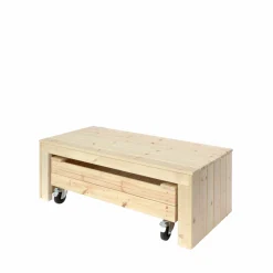 PLUS BÆNK NATUR 120 CM