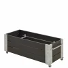 PLUS CUBIC BLOMSTERKASSE SORT 50 X 70 X 120 CM