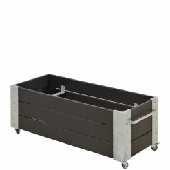Plus CUBIC BLOMSTERKASSE SORT 45 X 50 X 120 CM