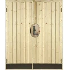 Plus DOBBELT UDHUSDØR 55 X 1512 X 1878 MM HØJRE