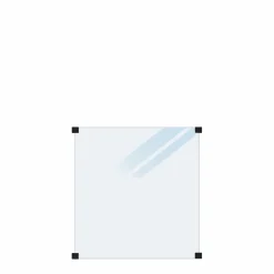 PLUS GLASHEGN LAMINERET FROSTED 90 X 91 X 90 X 0.80 CM