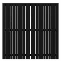 Plus HEGN FUNGICIDBEHANDLET OG GRUNDMALET SORT 180 X 180 CM