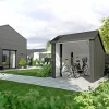 Plus 1 MODUL ÅBEN STANDARD CYKELSKUR 5,7 M2