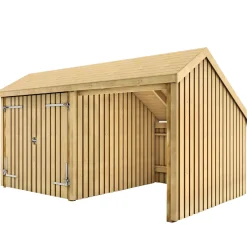 Plus 2-MODULER M/DOBBELTDØR STANDARD MULTIHAVEHUS 10,5 M2