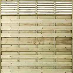 Plus NEWLINE TRÆHEGN TRYKIMPRÆGNERET NATUR 180 X 180 CM