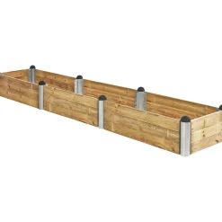 Plus PIPE HØJBED NATUR 36 X 80 X 400 CM
