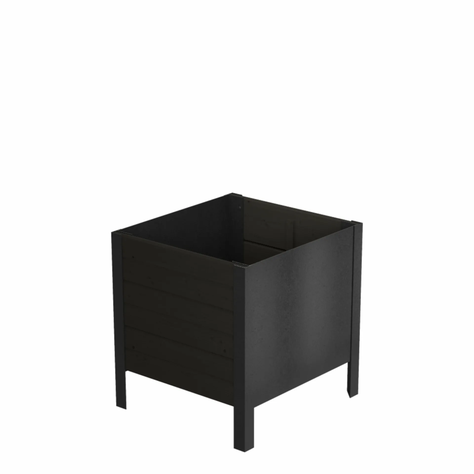 Plus PLANTEKASSE SORT 46.50 X 46 X 43 CM