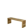 PLUS RUSTIK TRALLEBÆNK NATUR 138 CM