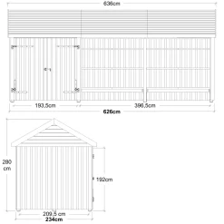 Plus STANDARD HAVEHUS 14,5 M2