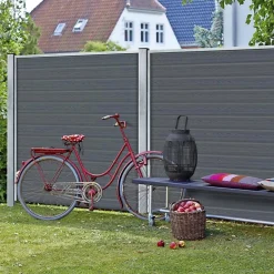 Plus STÅLSTOLPE VARMGALVANISERET STÅL 8 X 8 X 186 CM