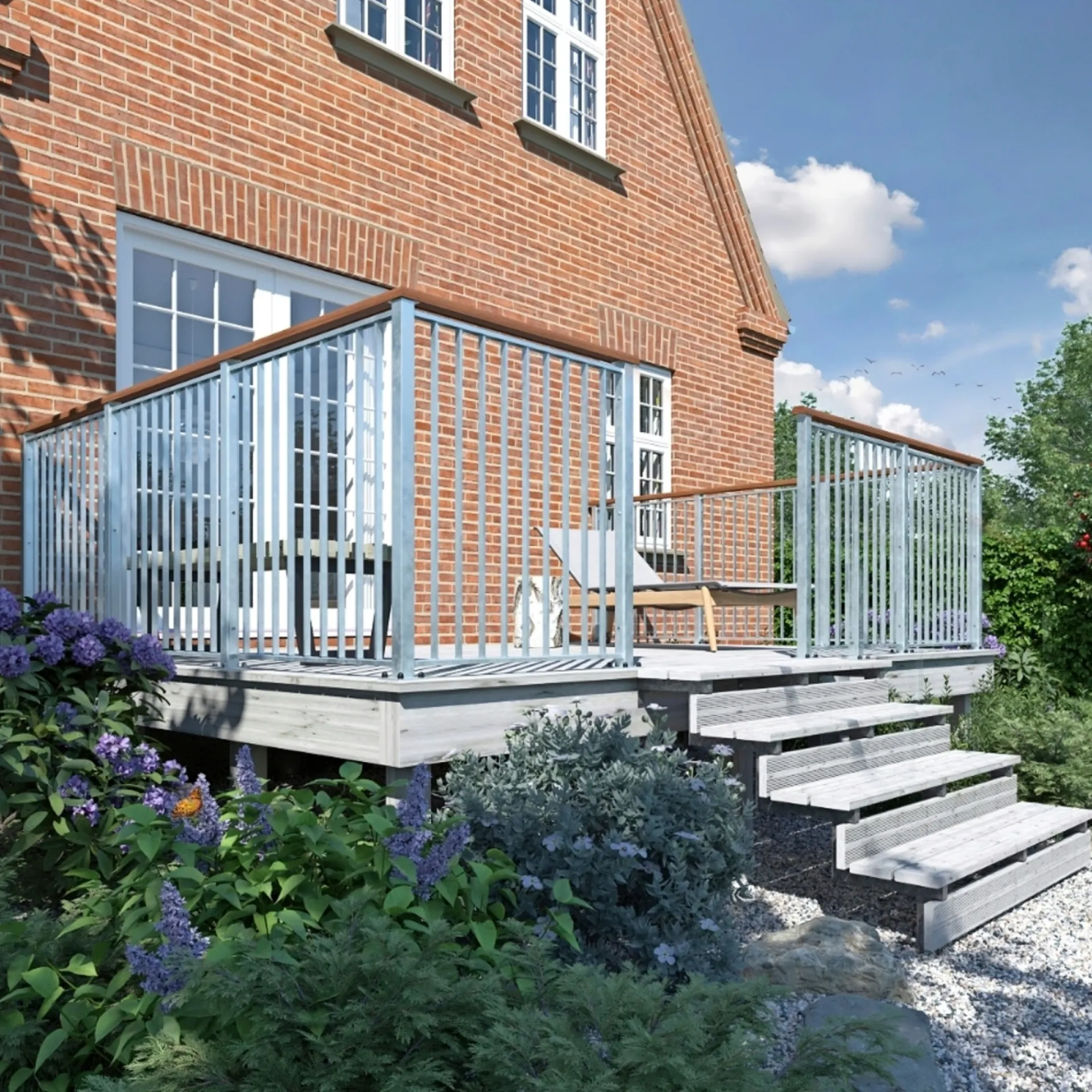Plus TERRASSETRAPPE 1200 X 710 MM