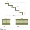 PLUS 2 TRIN TERRASSETRAPPE 1800 X 370 MM