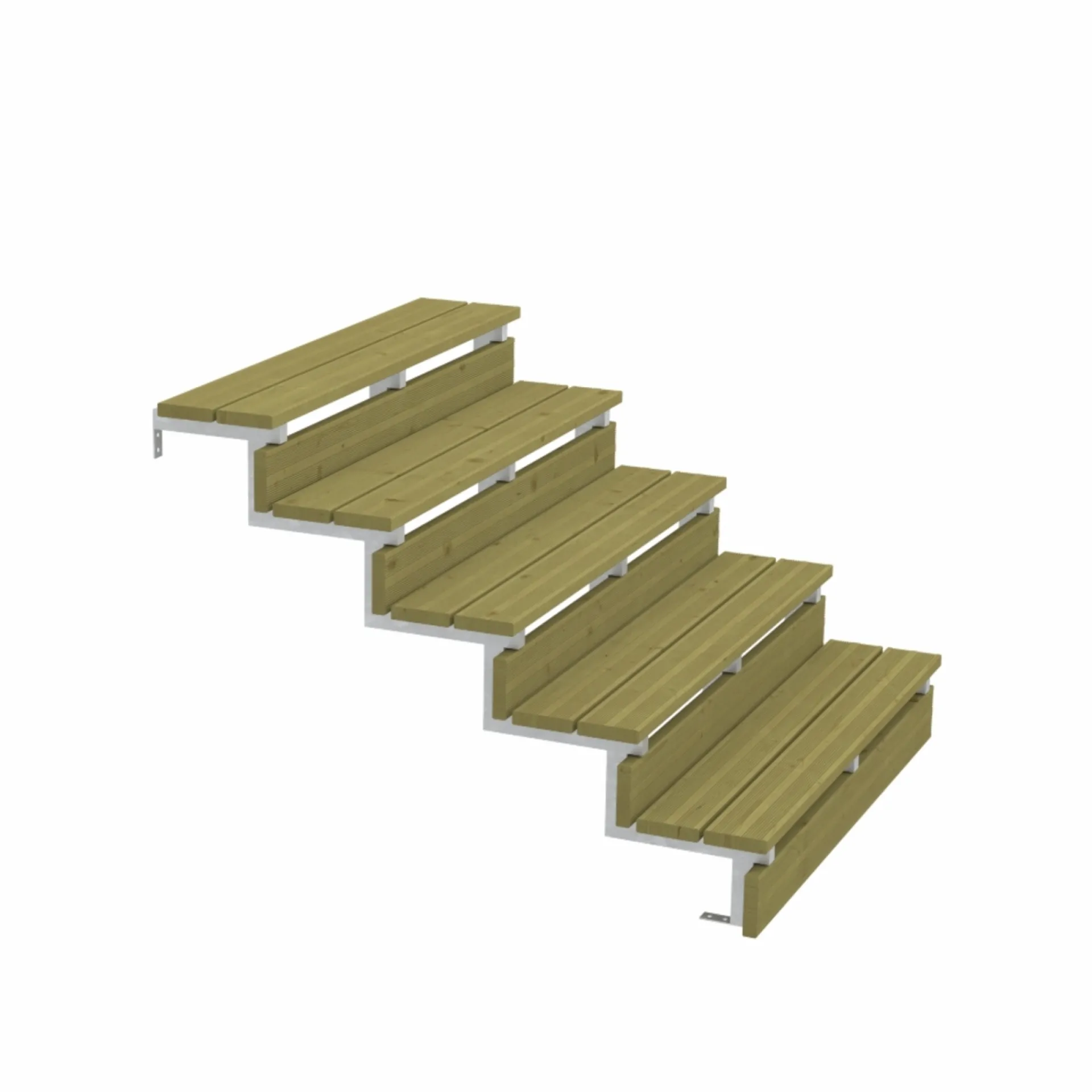 PLUS 2 TRIN TERRASSETRAPPE 1800 X 370 MM