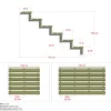 Plus 6 TRIN TERRASSETRAPPE 1200 X 1050 MM