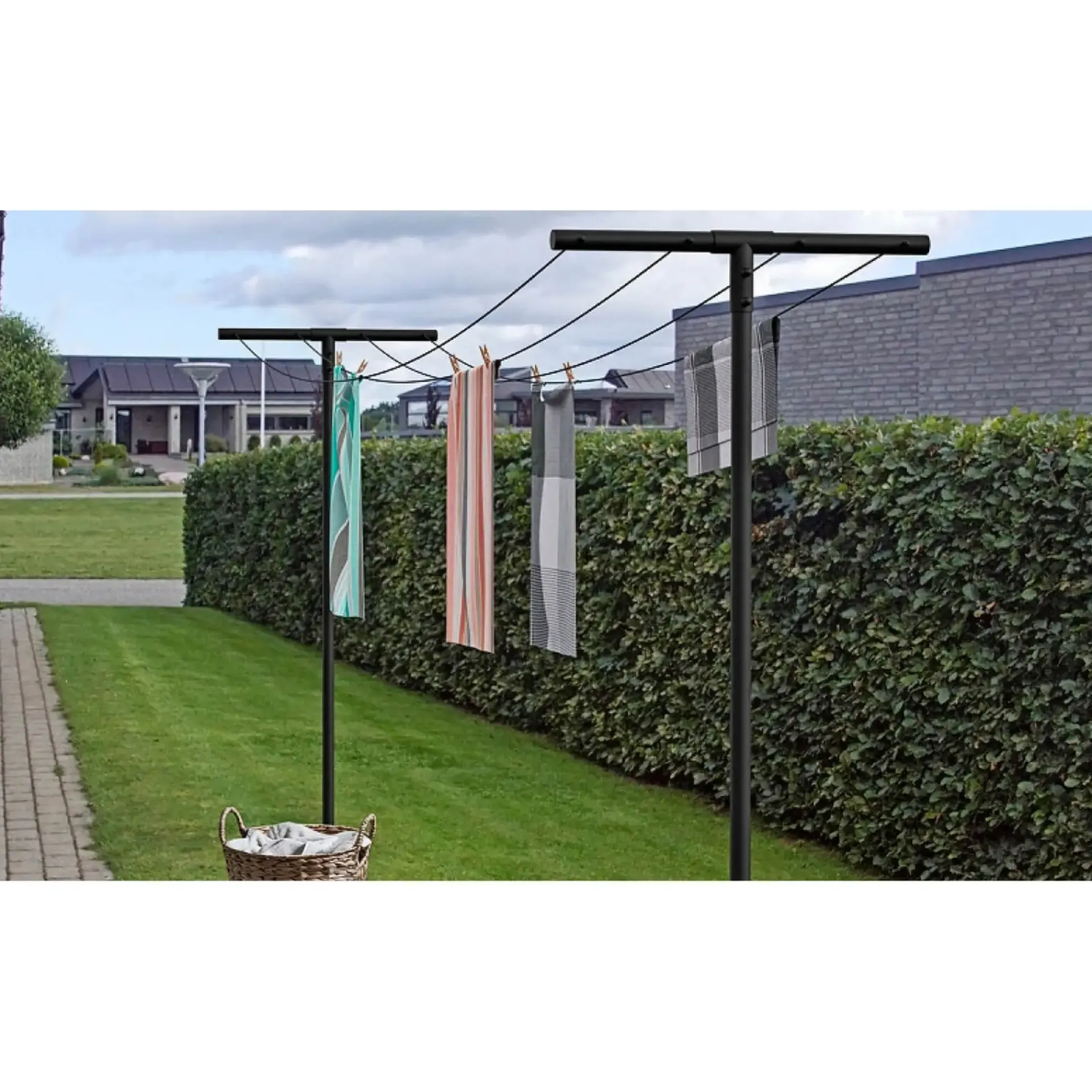 Plus TØRRESTATIV SORT STÅL