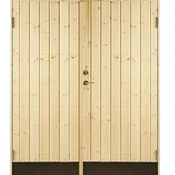 Plus VIBO UDHUSDØRE DOBBELT UDHUSDØR 105 X 1512 X 1978 MM HØJRE