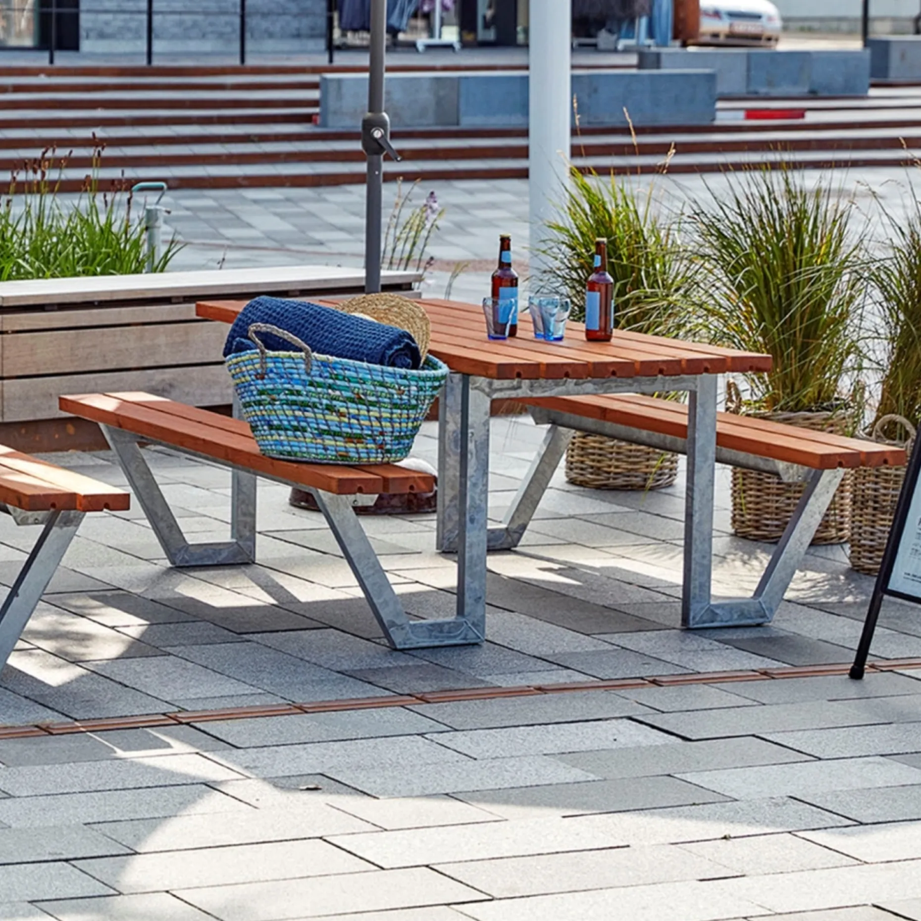 PLUS WEGA BORDBÆNKESÆT NATUR