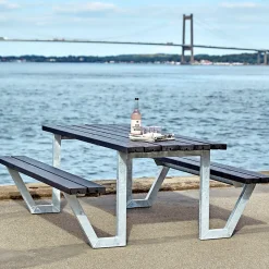 Plus WEGA BORDBÆNKESÆT SORT