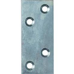 PN BESLAG LIGEJERN 75X20 MM PRÆGALVANISERET