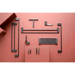 Pressalit STYLE HÅNDKLÆDESTANG MAT SORT 61 CM