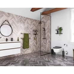 PRESSALIT STYLE TOILETPAPIRHOLDER MAT SORT