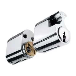 Ruko SERIE 1200 RD2602 RFL LÅSESÆT DOBBELTCYLINDER GRÅ 4 DELE