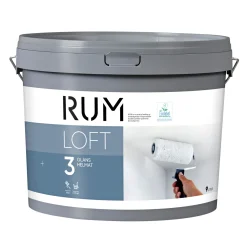 Rum 03 LOFTSMALING 9 L HVID