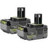 Ryobi RB1840X2 BATTERIER 18V 4 AH 2 STK/PAK