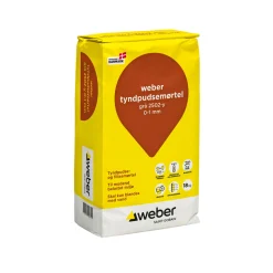 Saint-Gobain Weber TYNDPUDSMØRTEL GRÅ 18 KG
