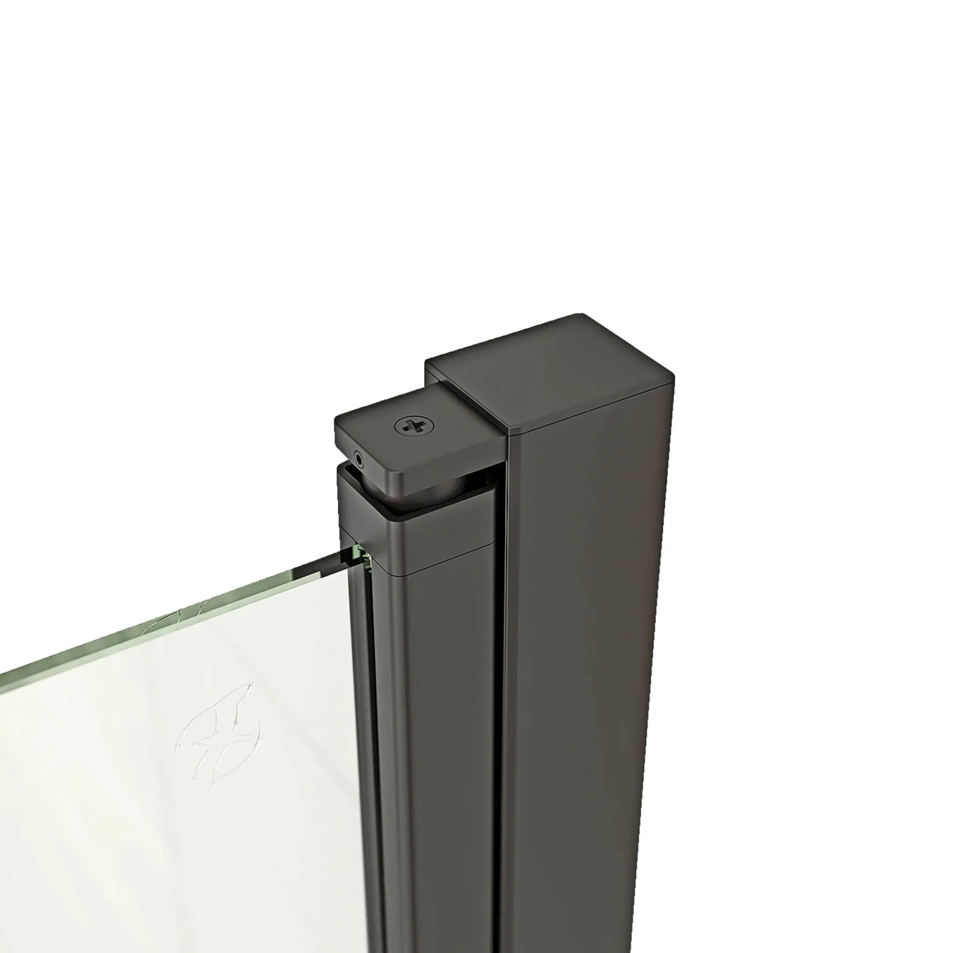 Scanbad FLEXI SORT PROFIL, 1 STK. FOLDEDØR KLAR GLAS 69 CM
