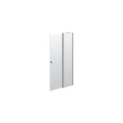 Scanbad MATCH BRUSEDØR KLAR GLAS 98 CM