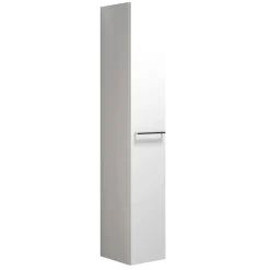 Scanbad MULTO HØJSKAB VENDBAR LÅGE HVID HØJGLANS 30 X 175 CM