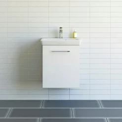 Scanbad MULTO LOTTO BADMØBEL HVID MAT 1 LÅGE 55 CM