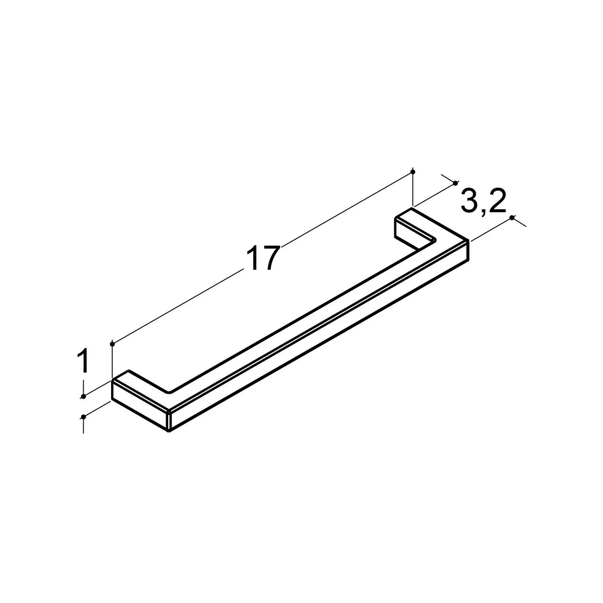 Scanbad PLAY GREB MAT SORT 17 CM