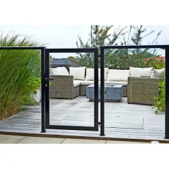 SKAGEN SYSTEMHEGN LÅGE RØG GLAS 86 X 120 X 0.60 X 0.40 CM