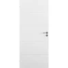 Swedoor ADVANCE-LINE STABLE EFFECT GLAT MASSIV DØR HVID 8X21
