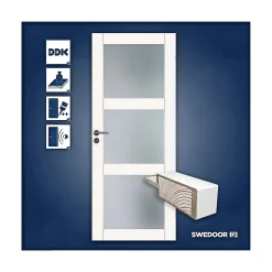 Swedoor ADVANCE-LINE UNIQUE GW03L GLASDØR 9X21