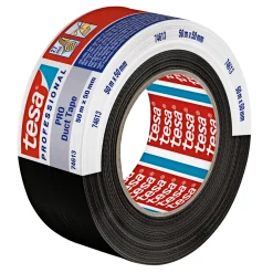 Tesa PROFESSIONAL PRO LÆRREDSTAPE 50M X 50MM SORT