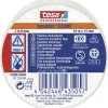 Tesa FLEX 53988 ISOLERINGSTAPE 10 M X 15 MM HVID