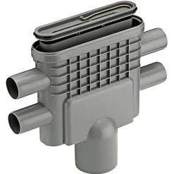 Unidrain 1414.0075 UDLØBSHUS 75 MM LODRET