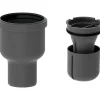 Unidrain 2412.0075 UDLØBSHUS 75 MM LODRET