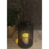 Veli Line ROMA SOLCELLE LANTERNE SORT 26 CM