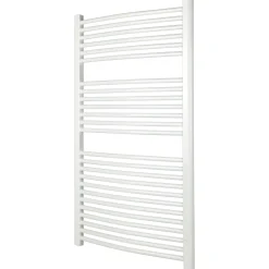 VVS Trading BUET HÅNDKLÆDETØRRER, CENTRAL- OG FJERNVARME HVID 60 X 120 CM
